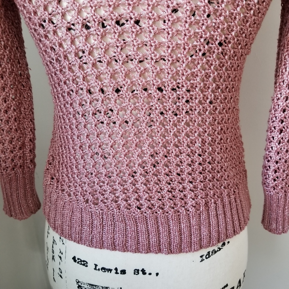 Rue21 Pink Embroidered Blouse. - Picture 6 of 16